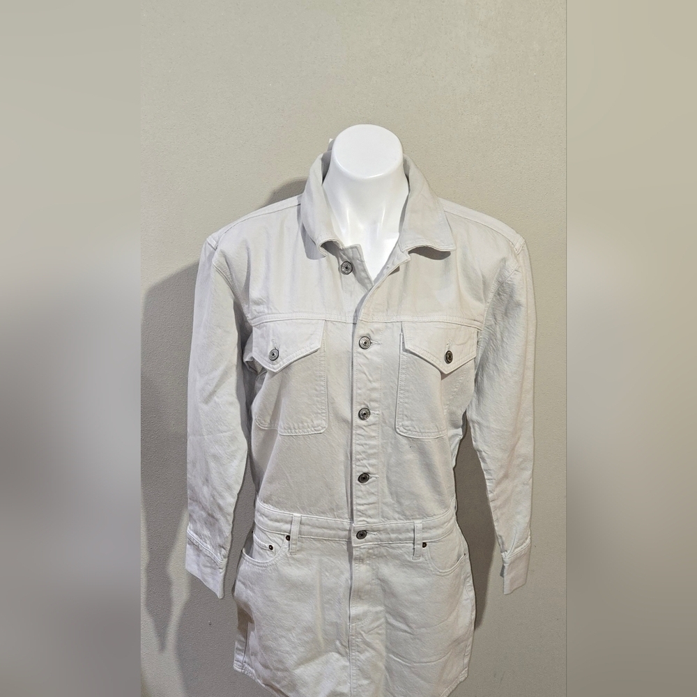 NWT Abercrombie & Fitch Denim Shirt Dress Women's Size Medium
